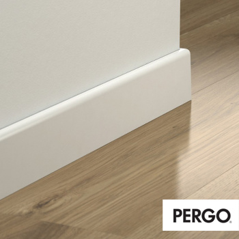 Плинтус Pergo Плинтус PERGO PGSKRWHITE 58x14х2400/ белый