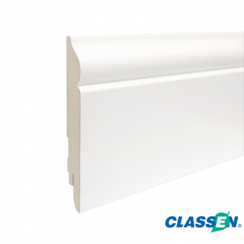 Плинтус Classen Плинтус Classen Pure 120х16x2400/ 222396 Pax Белый лак