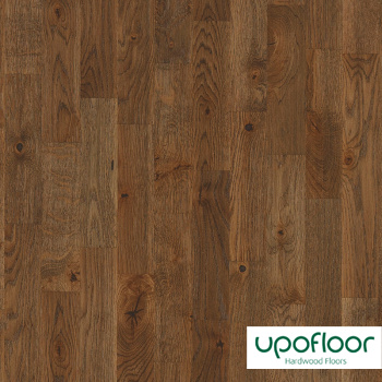 Паркетная доска Upofloor Дуб Джинжер Браун Мат трехполосный Oak Ginger Brown Matt 3S