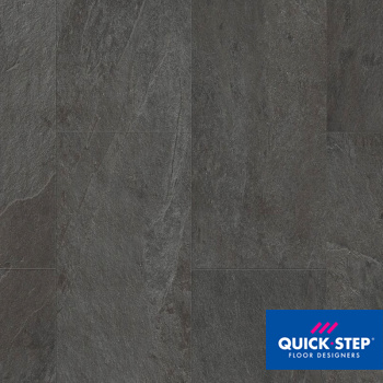 ПВХ-плитка Quick-Step QS LIVYN Ambient Click AMCL 40035 Сланец чёрный