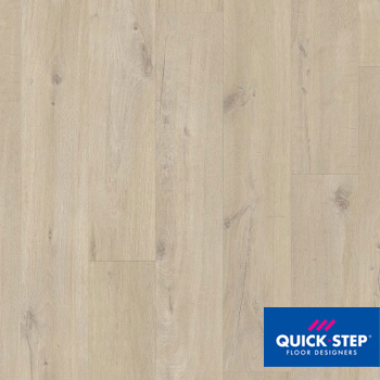 ПВХ-плитка Quick Step LIVYN Pulse Click PUCL 40103 Дуб хлопковый бежевый