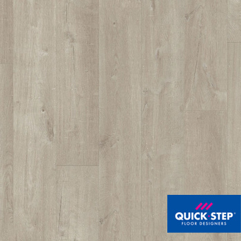 ПВХ-плитка Quick Step LIVYN Pulse Click PUCL 40105 Дуб хлопковый светло-серый