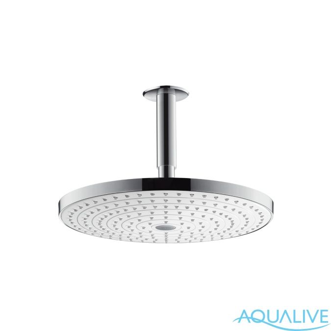 Hansgrohe Raindance Select S 300 2jet Верхний душ с потолочным подсоединением, ½’(белый/хром)