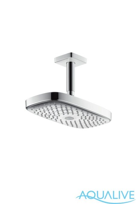 Hansgrohe Select E 300 2jet Верхний душ с потолочным ½´ подсоединением (белый/хром)