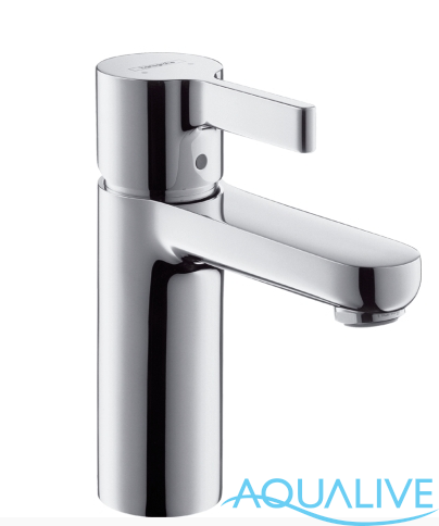 Hansgrohe Metris S Cмеситель для умывальника со сливным гарнитуром