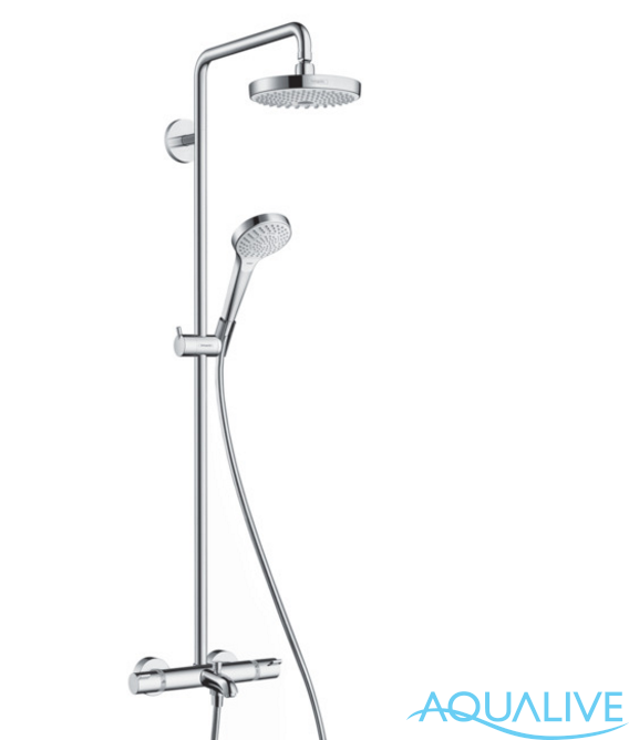 Hansgrohe Croma Select S 180 2jet Showerpipe Душевой комплект