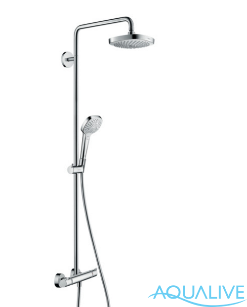 Hansgrohe Croma Select E 180 2jet Showerpipe Душевой комплект