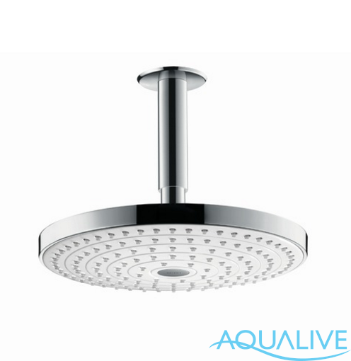 Hansgrohe Raindance Select S 240 2jet Верхний душ с потолочным подсоединением (белый/хром)