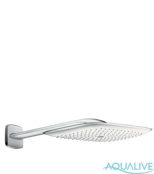 Hansgrohe PuraVida 400 мм Верхний душ с держателем 387 мм, ½’ (белый/хром)