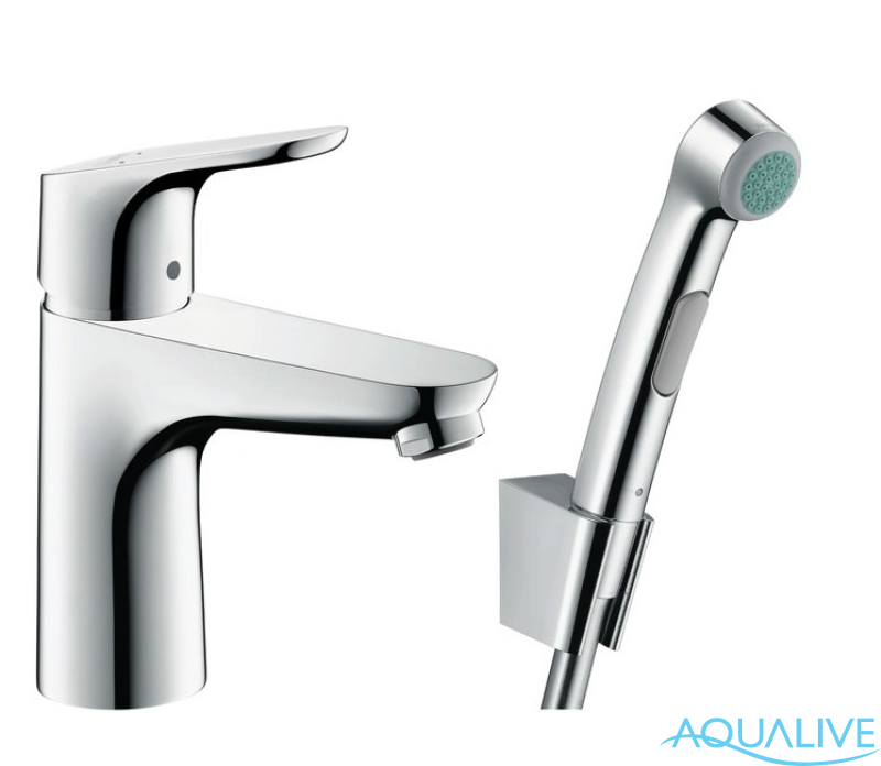 Hansgrohe Focus Смеситель для биде с гигиеническим душем