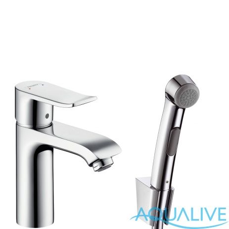 Hansgrohe Metris Смеситель с гигиеническим душем