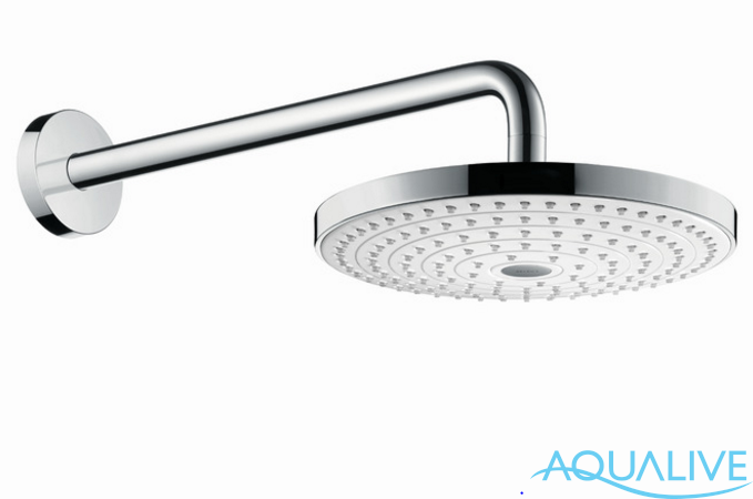 Hansgrohe Raindance Select S 240 Верхний душ с держателем 390 мм (белый/хром)