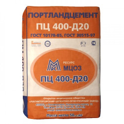 Цемент ПЦ 400 Д20 (40кг мешок) (42)