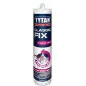 Клей монтажный Classic Fix прозрачный 310 мл Tytan Professional